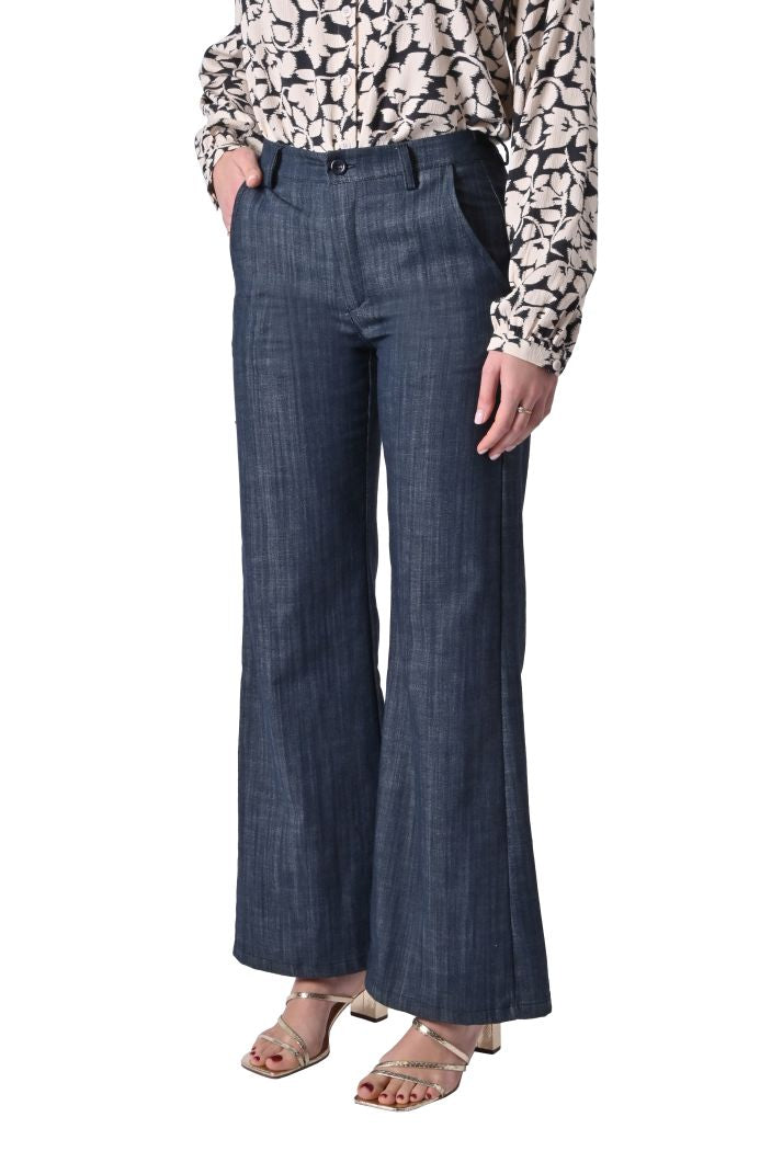 Pantalone Fit in denim di Sheare