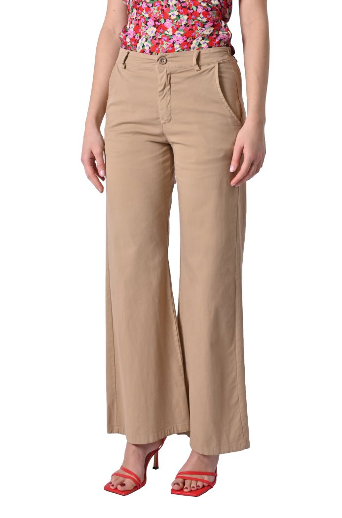 Pantalone Luna in cotone elasticizzato di Sheare