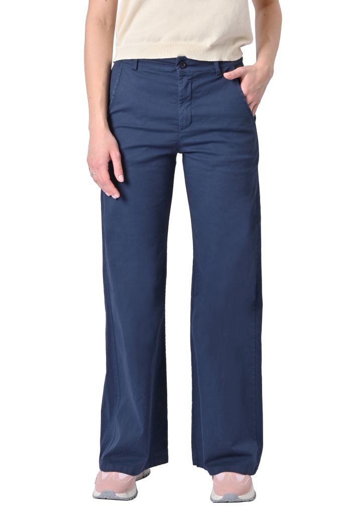 Pantalone Luna in cotone elasticizzato di Sheare