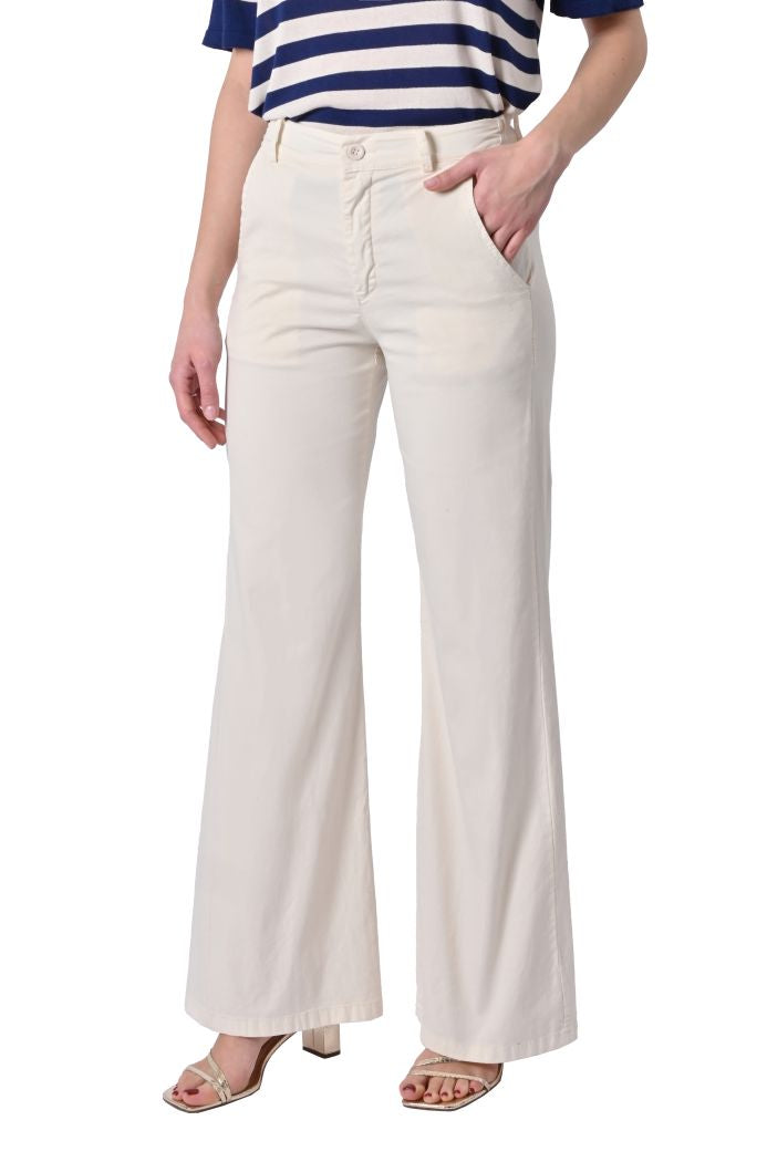 Pantalone Luna in cotone elasticizzato di Sheare