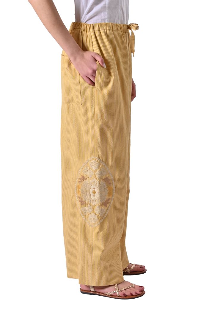 Pantalone Missy a righe di Rue Mazarine