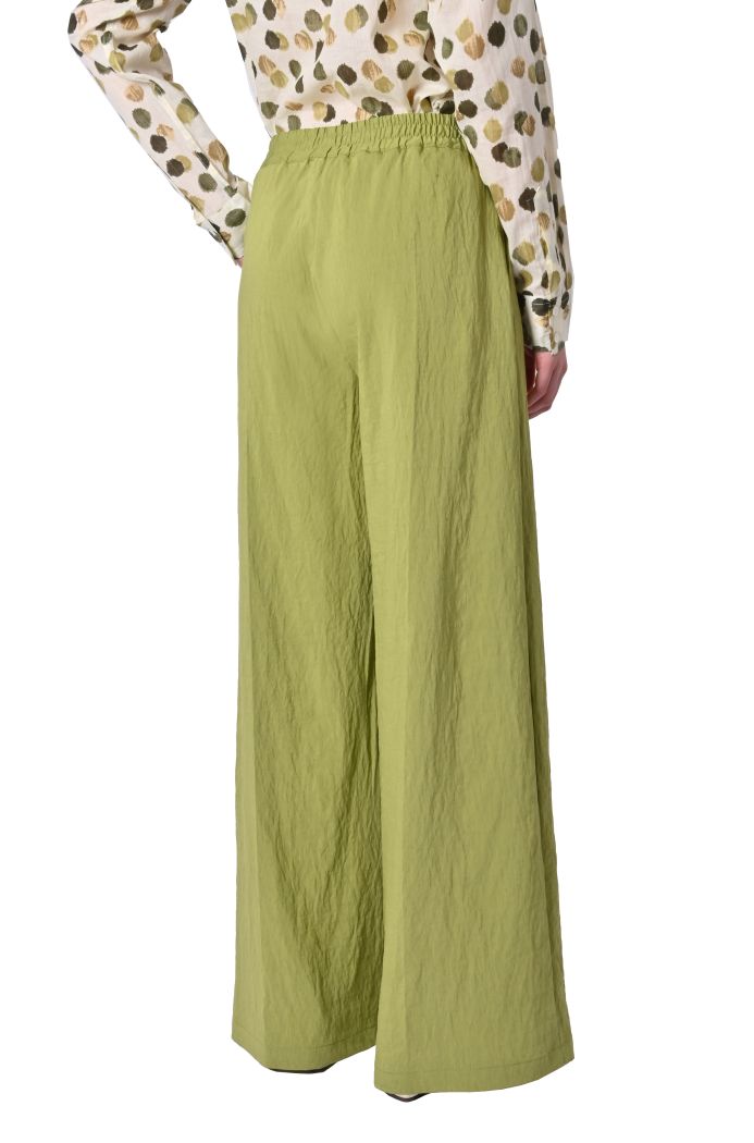 Pantalone palazzo Naxos misto lino di Sheare