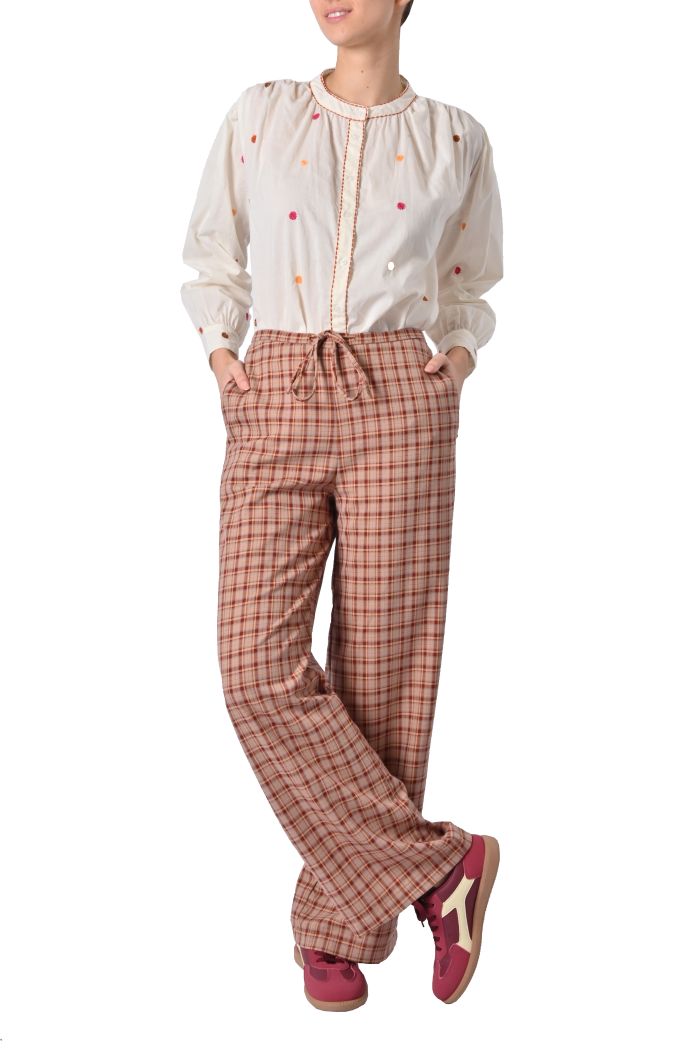 Pantalone Pally a quadri di An'ge