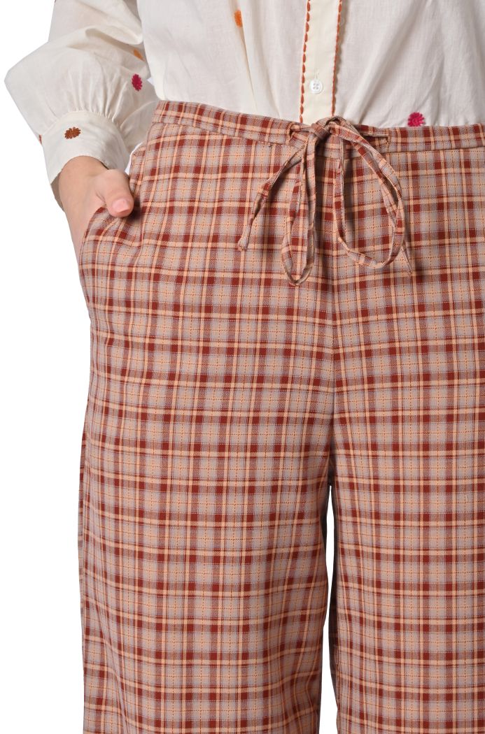 Pantalone Pally a quadri di An'ge