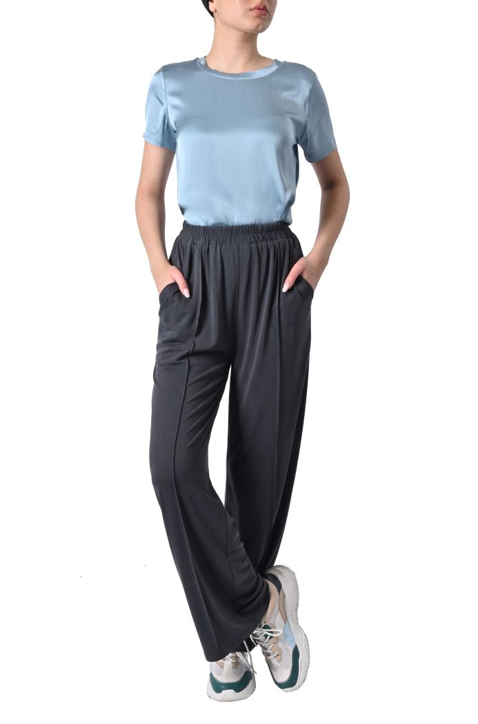 Pantalone Pax largo in modal di Grace & Mila