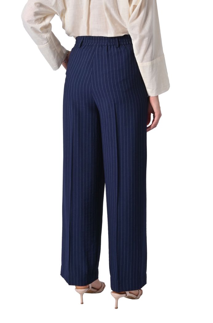 Pantalone Perlony a righe di An'ge