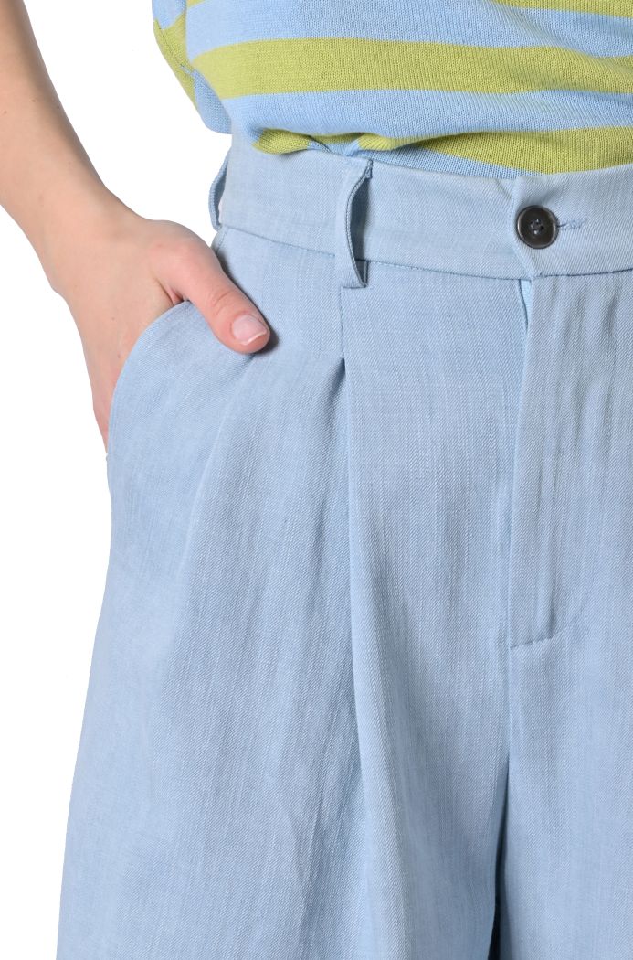 Pantalone Pinces in tencel di Sheare