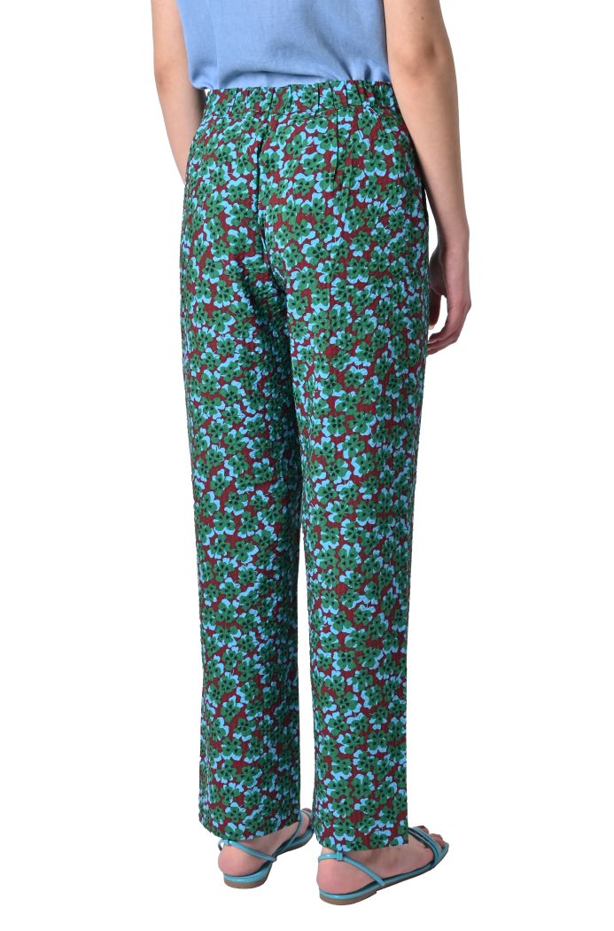 Pantaloni Lucky stampa quadrifogli di Nice Things