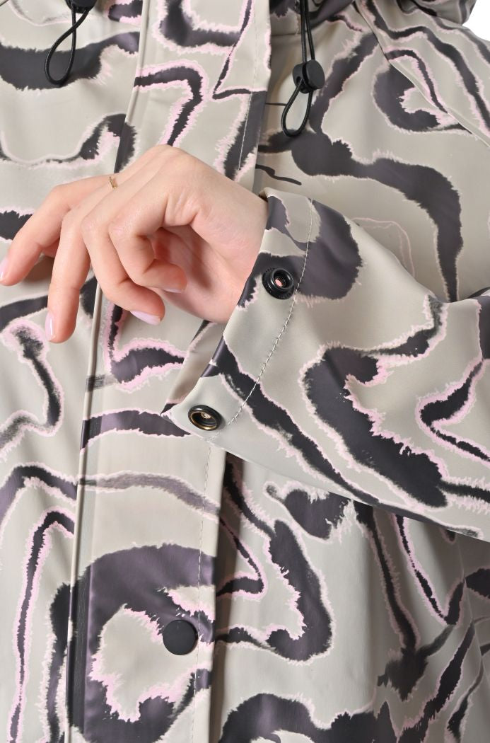 Trench Avan stampato di B•young