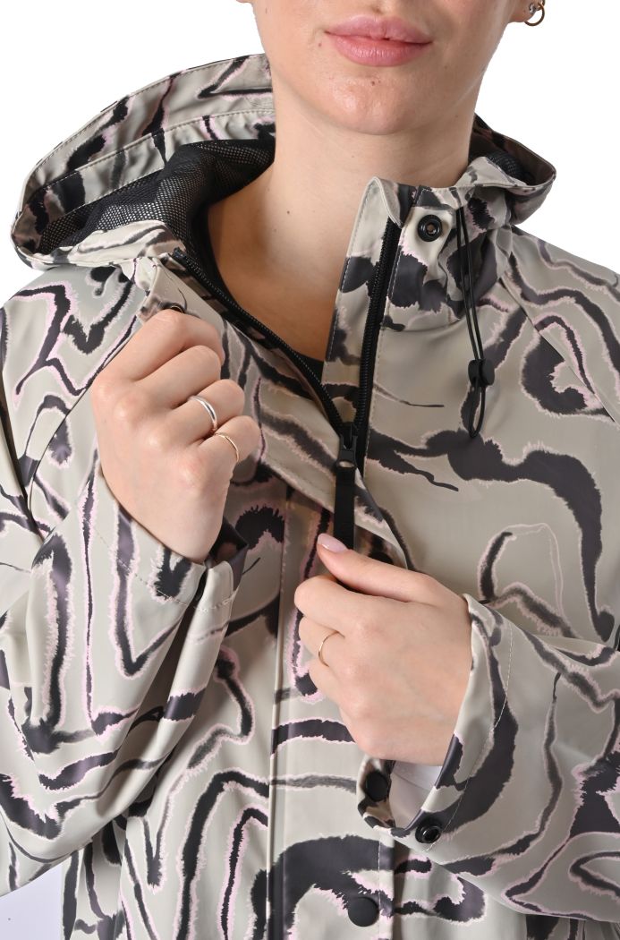 Trench Avan stampato di B•young