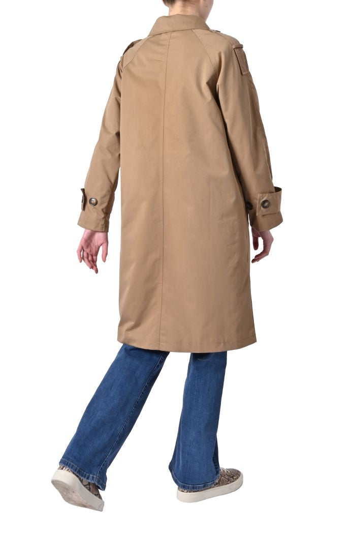 Trench Bogart collo camicia di Attrait