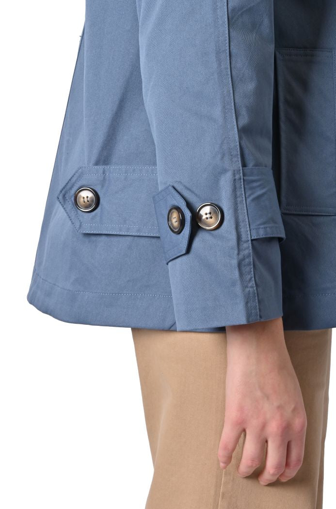 Trench corto Lauren collo camicia di Attrait