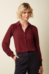 King Louie – Camicia Carina in viscosa naturale