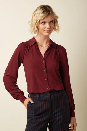 King Louie – Camicia Carina in viscosa naturale