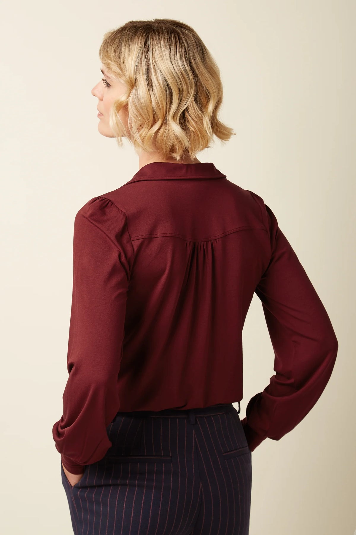 King Louie – Camicia Carina in viscosa naturale