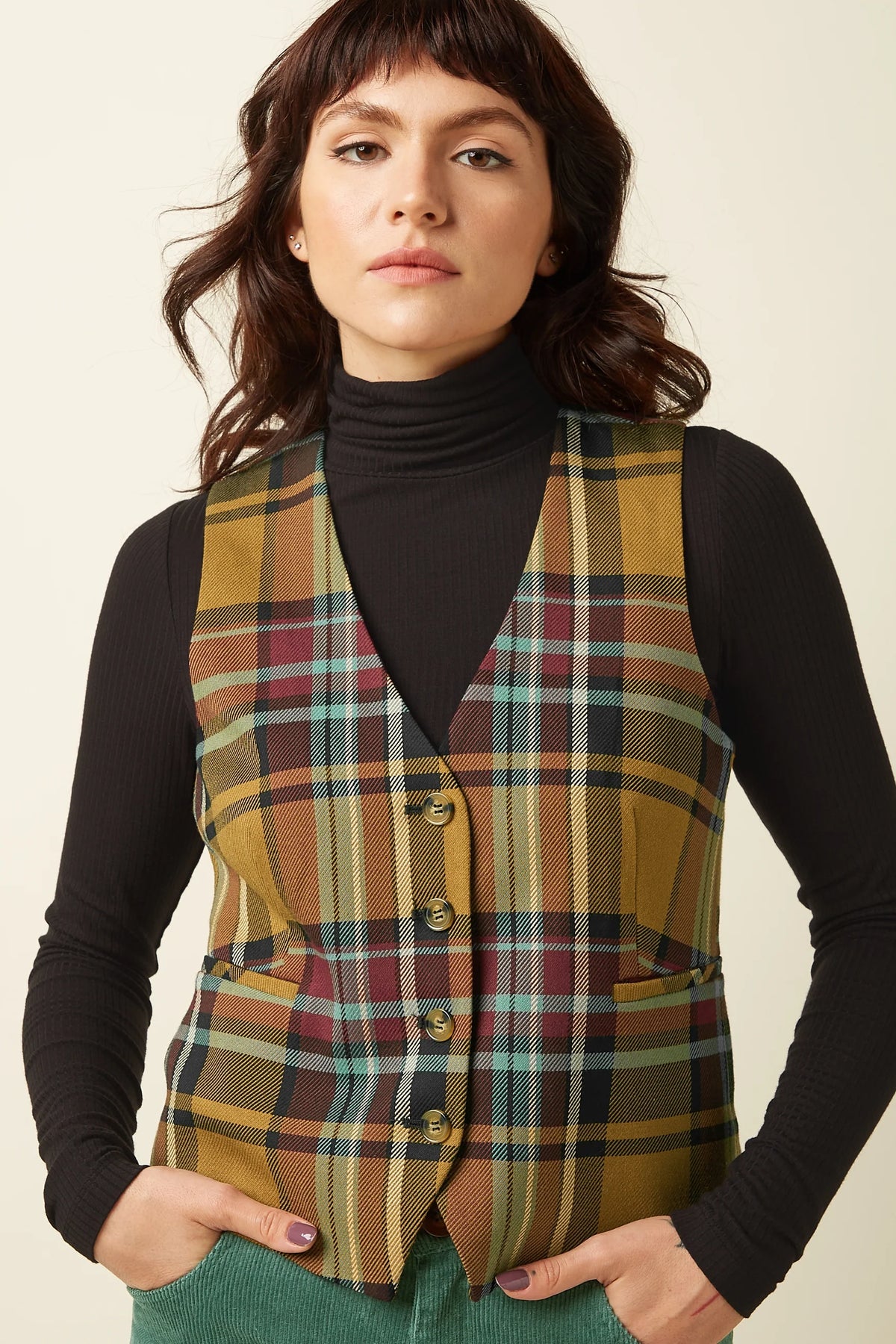 King Louie – Gilet Caroll