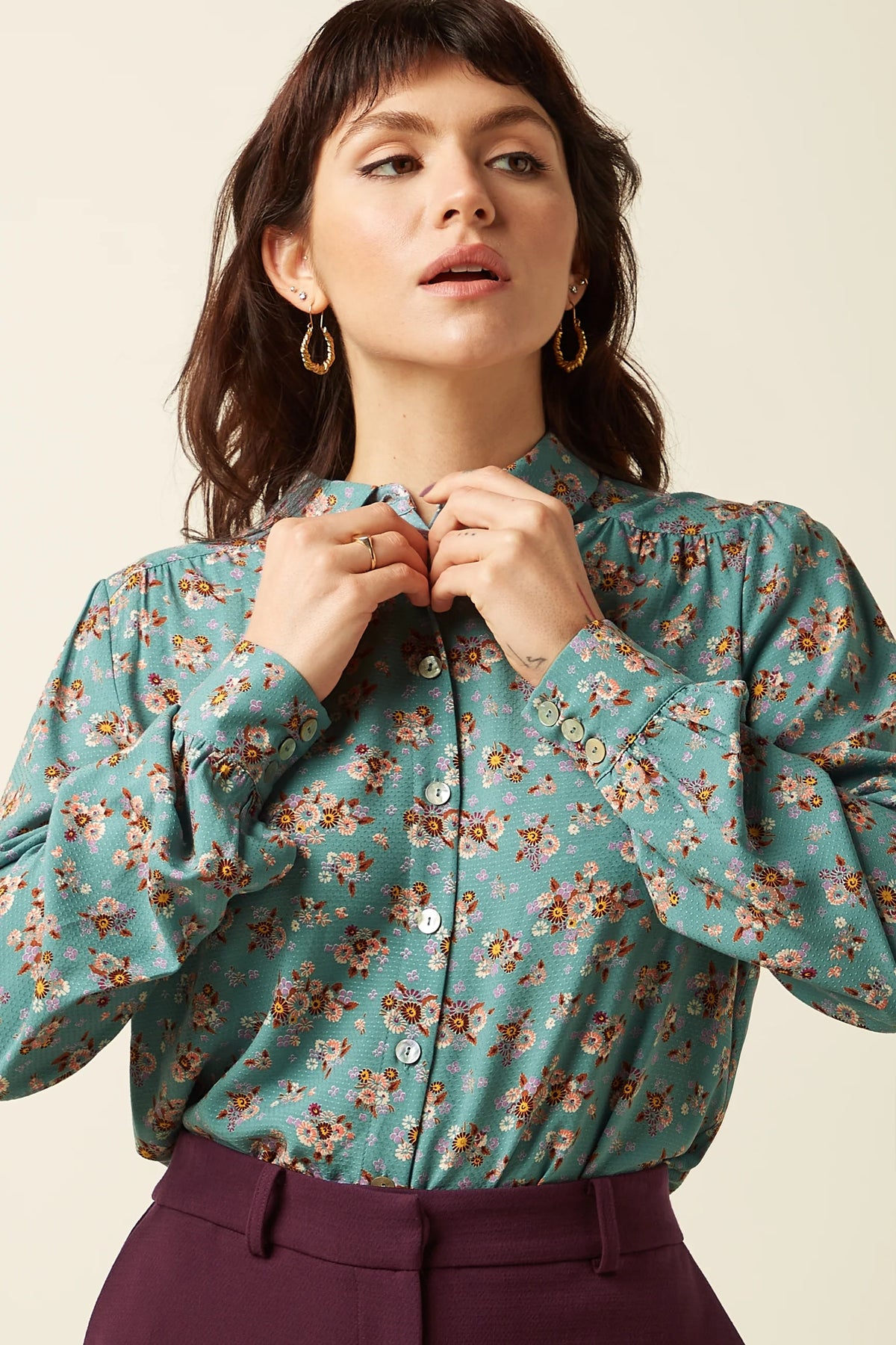 King Louie – Camicia Revel in viscosa naturale