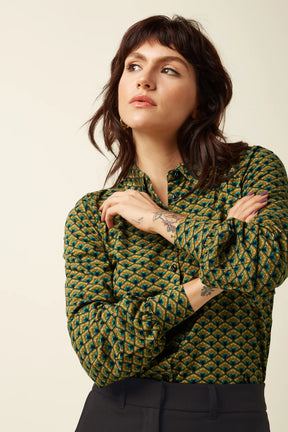 King Louie – Camicia Frio in viscosa naturale