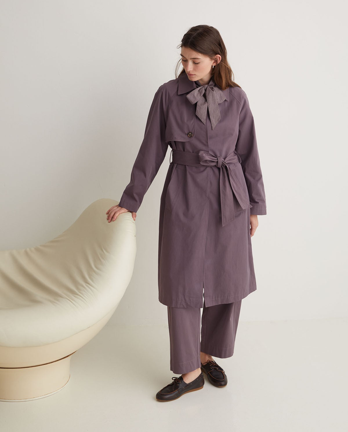Yerse – Trench Mauve