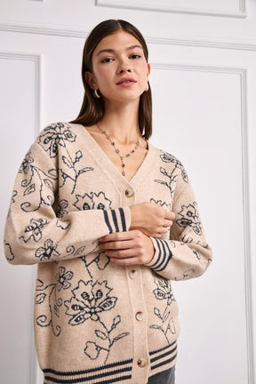 Nud - Cardigan Faelis - SABBIA