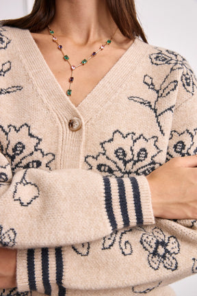 Nud - Cardigan Faelis - SABBIA