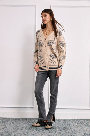 Nud - Cardigan Faelis - SABBIA