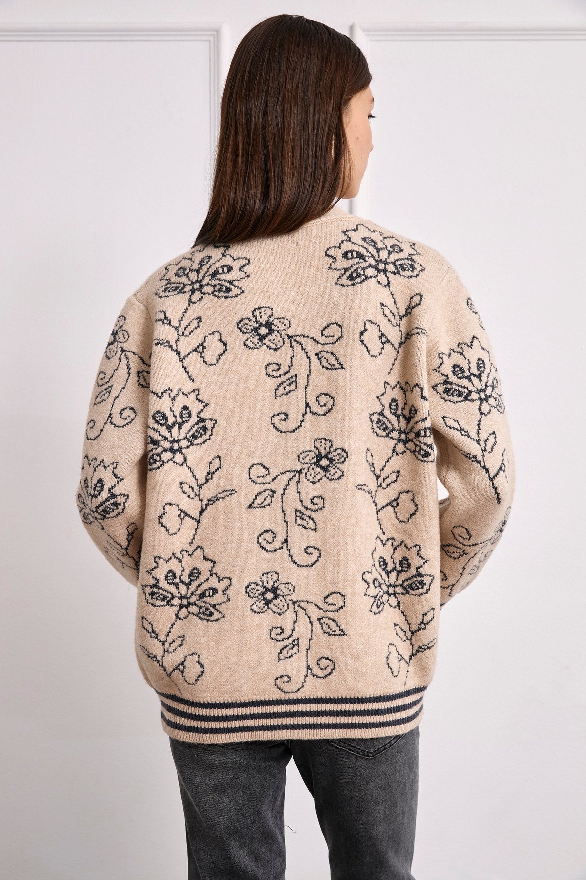 Nud - Cardigan Faelis - SABBIA