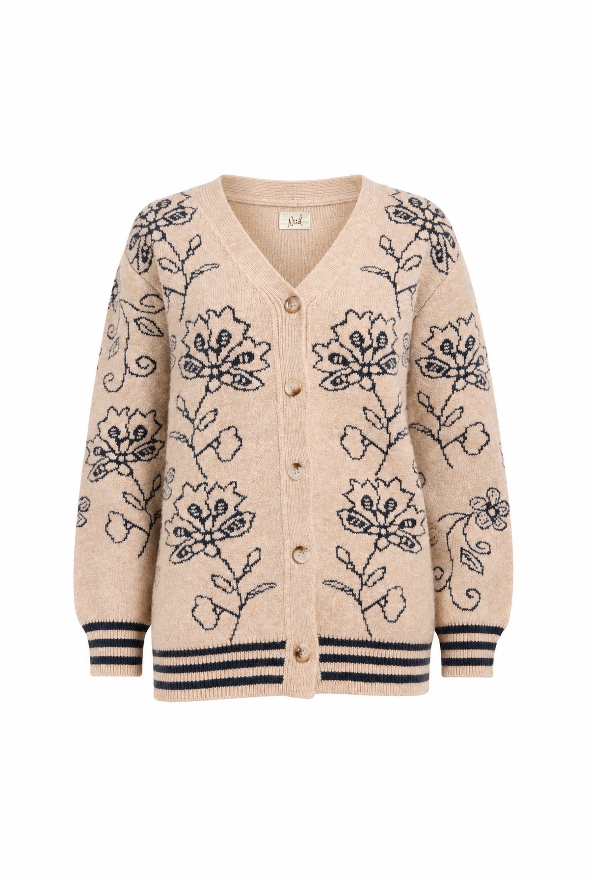 Nud - Cardigan Faelis - SABBIA