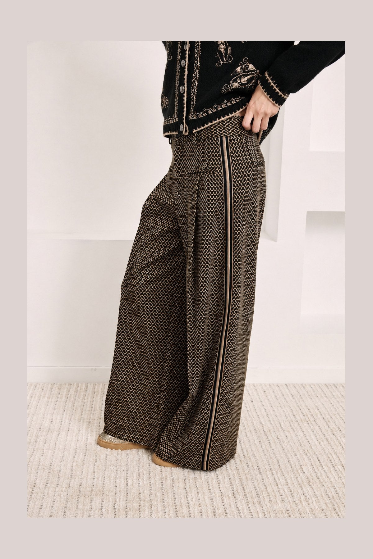 Nekane - Pantalone Luseti - NERO