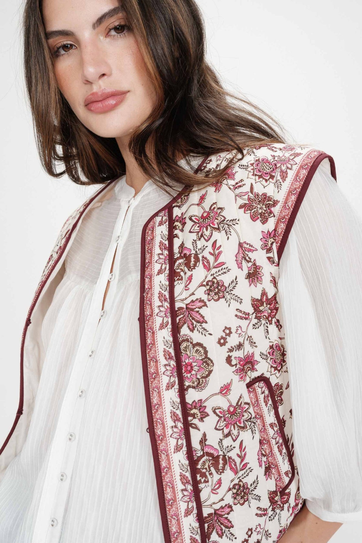 Grace & Mila – Gilet Viola