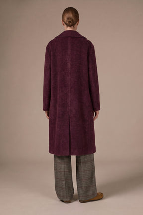 Ethic - Cappotto Garfield - MELANZANA