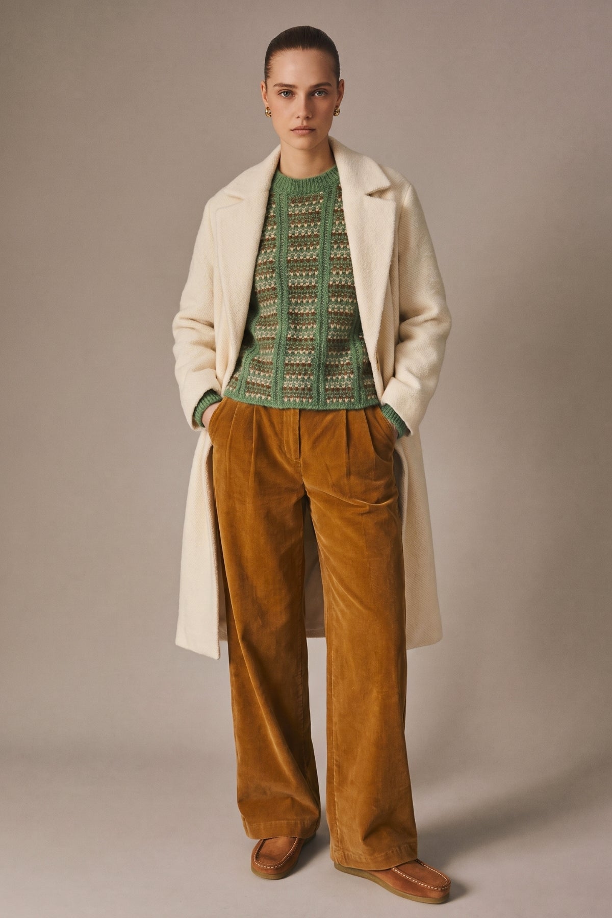 Ethic - Cappotto Garfield - PANNA