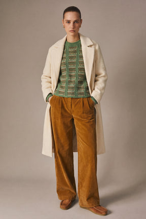 Ethic - Cappotto Garfield - PANNA