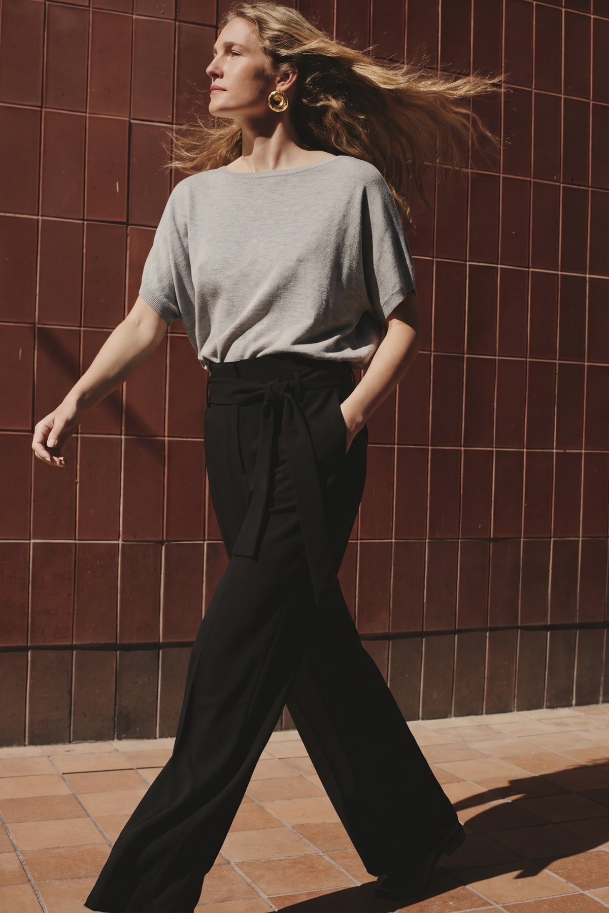 Ethic - Pantalone Fusciacca - NERO