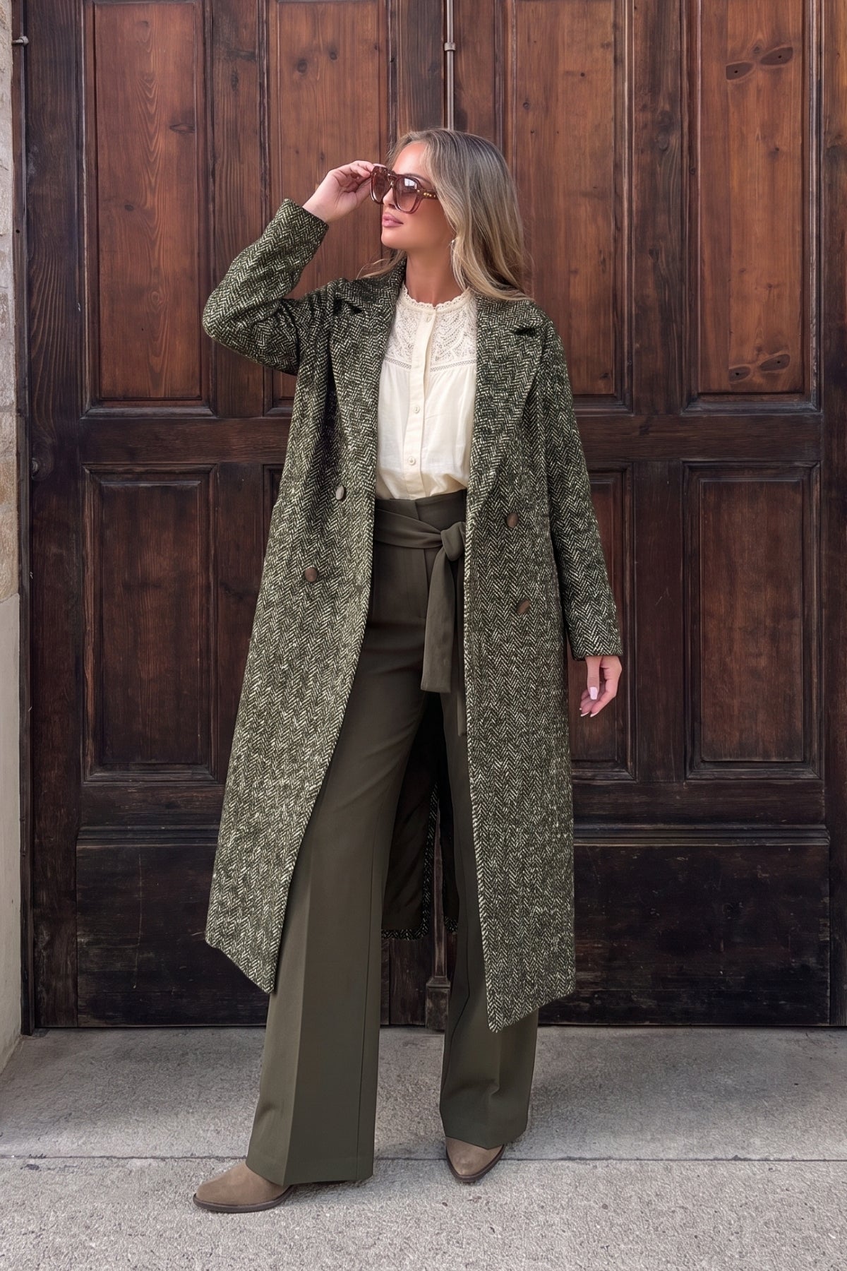 Ethic - Pantalone Fusciacca - VERDE