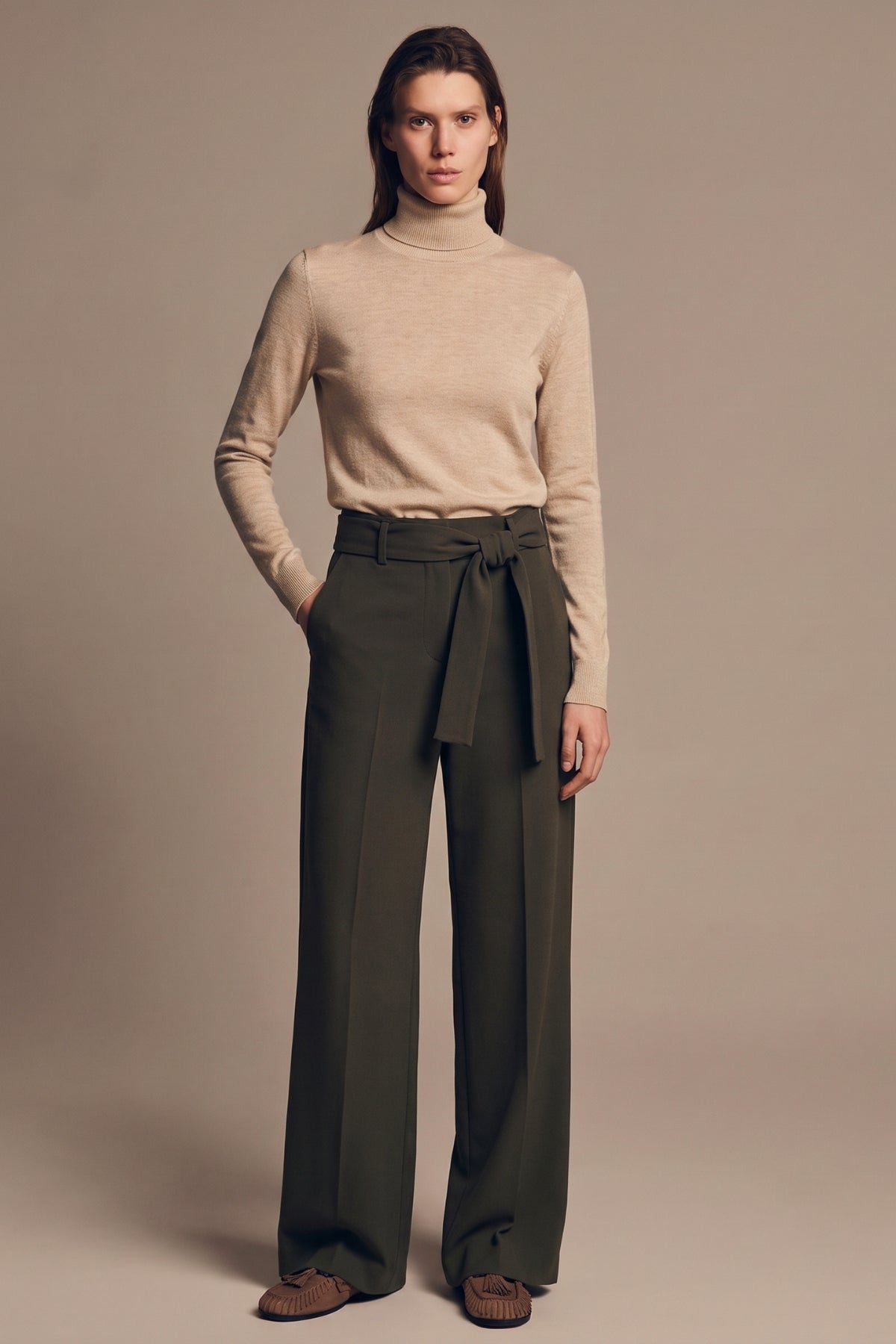 Ethic - Pantalone Fusciacca - VERDE