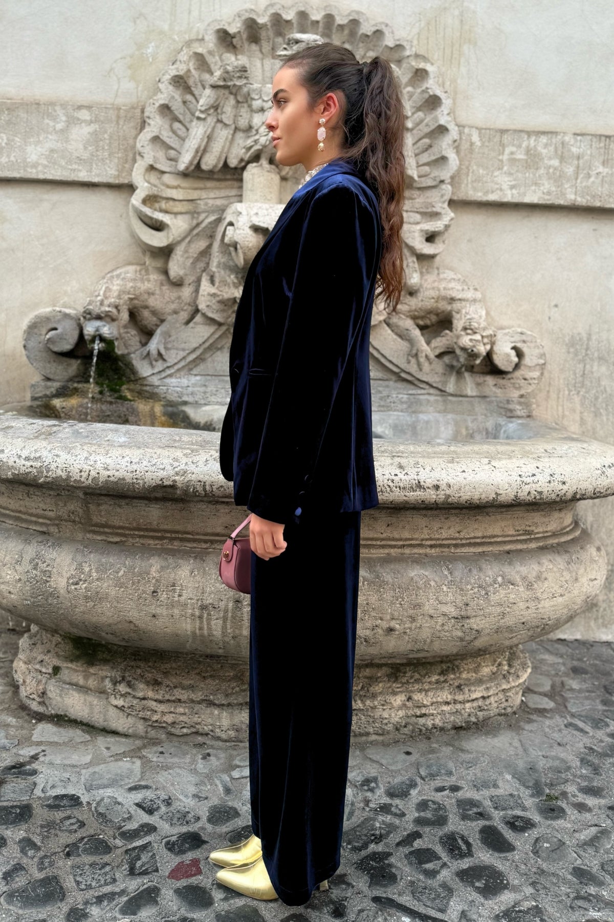 Sheare – Pantalone Smooth Velvet