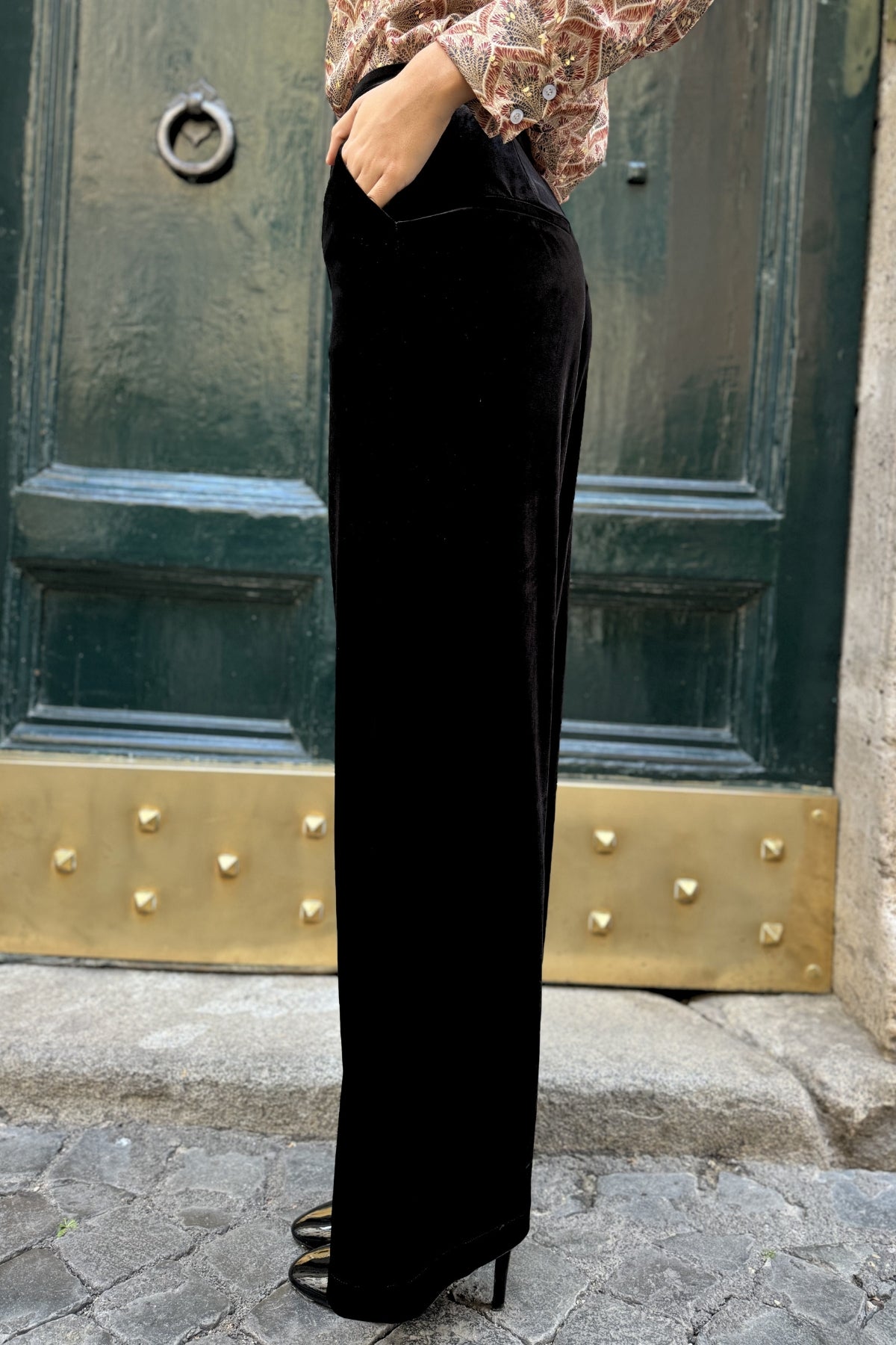 Sheare – Pantalone Smooth Velvet