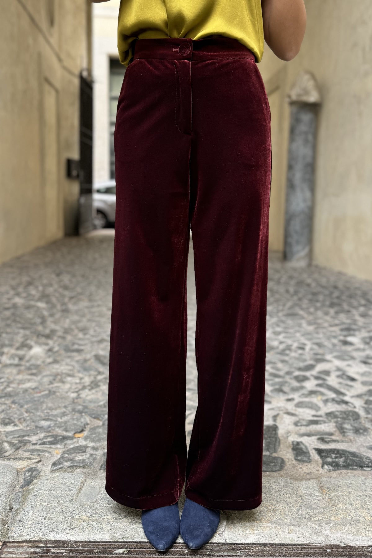 Sheare – Pantalone Smooth Velvet