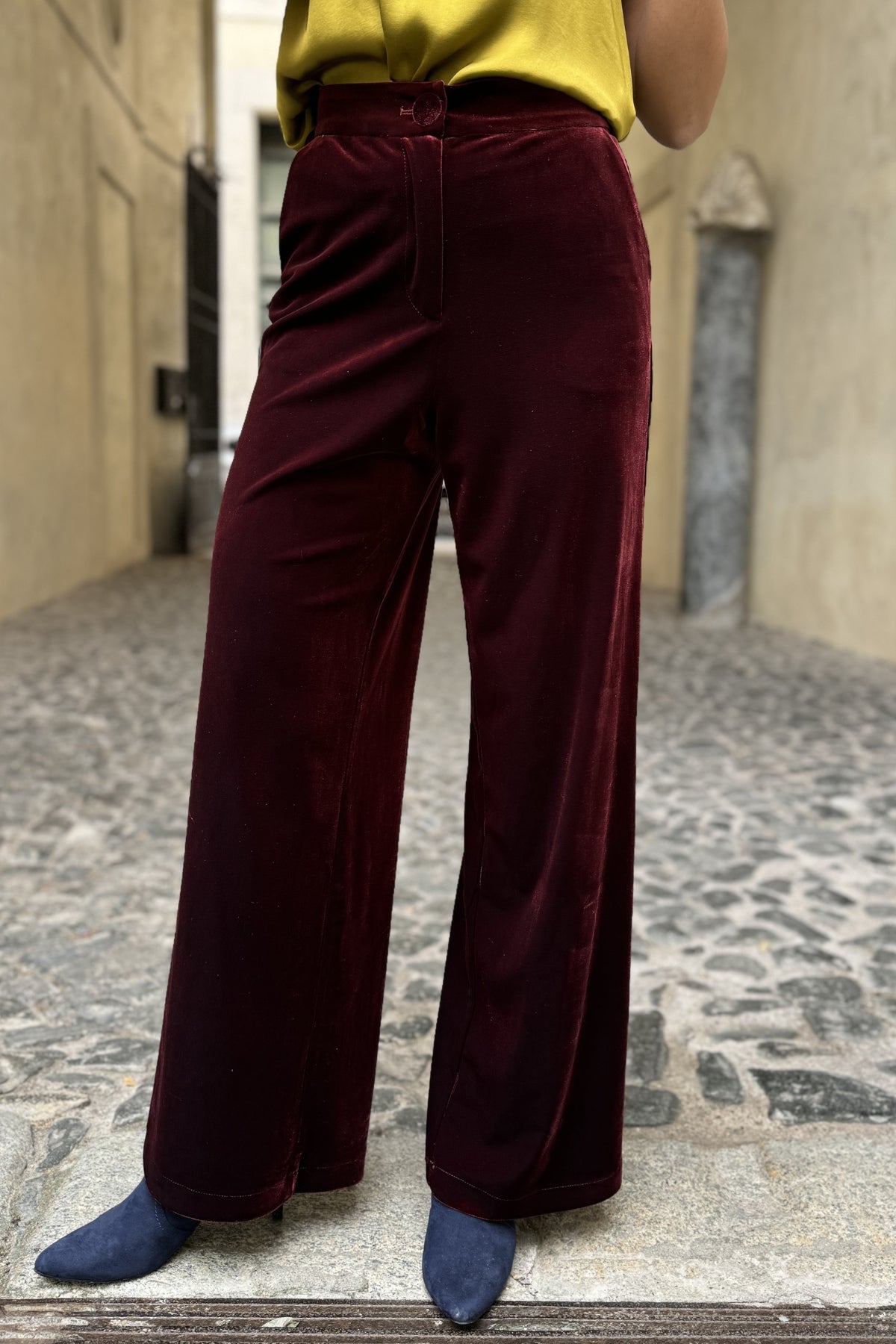 Sheare – Pantalone Smooth Velvet