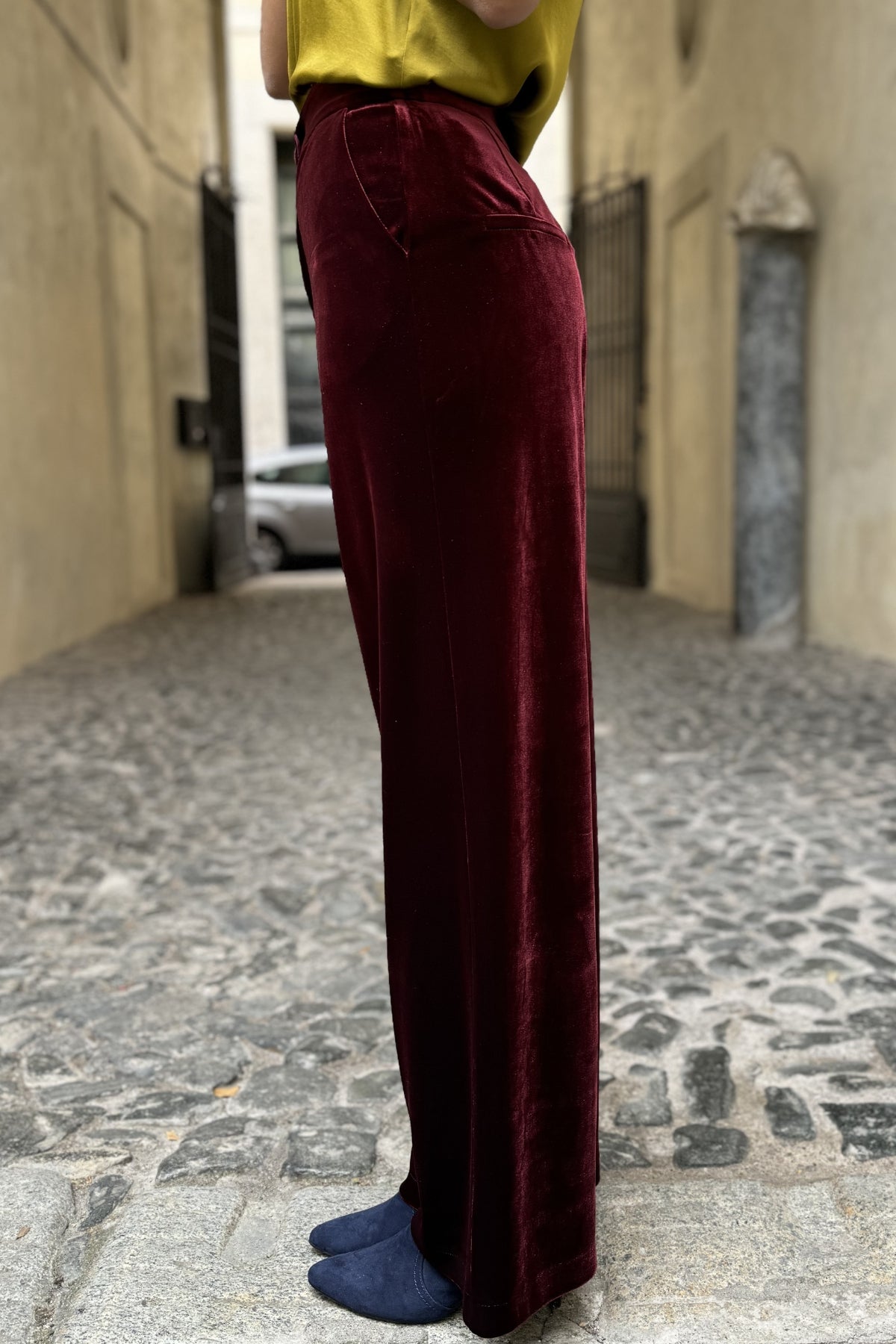 Sheare – Pantalone Smooth Velvet