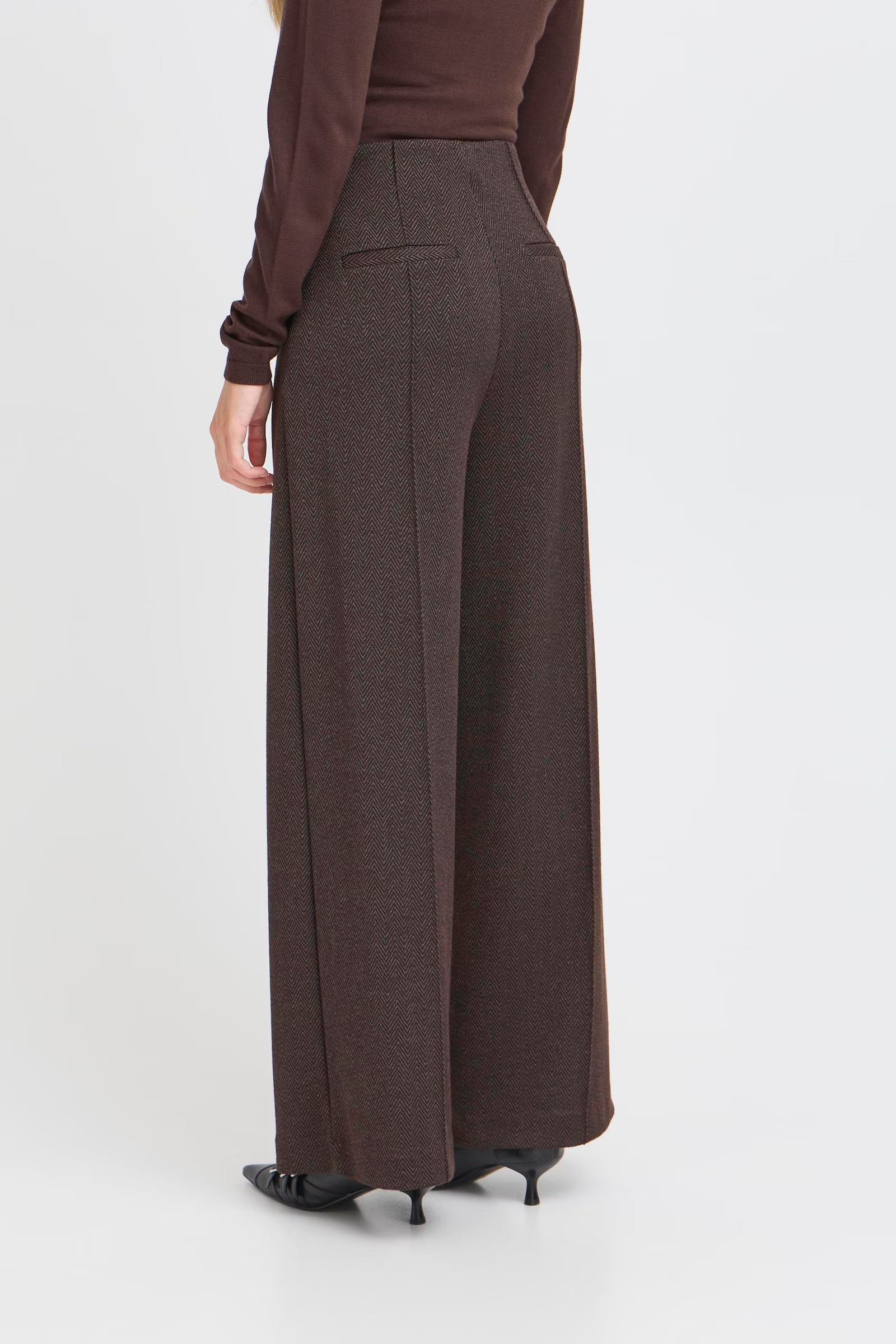 Ichi – Pantalone Kate Jacquard