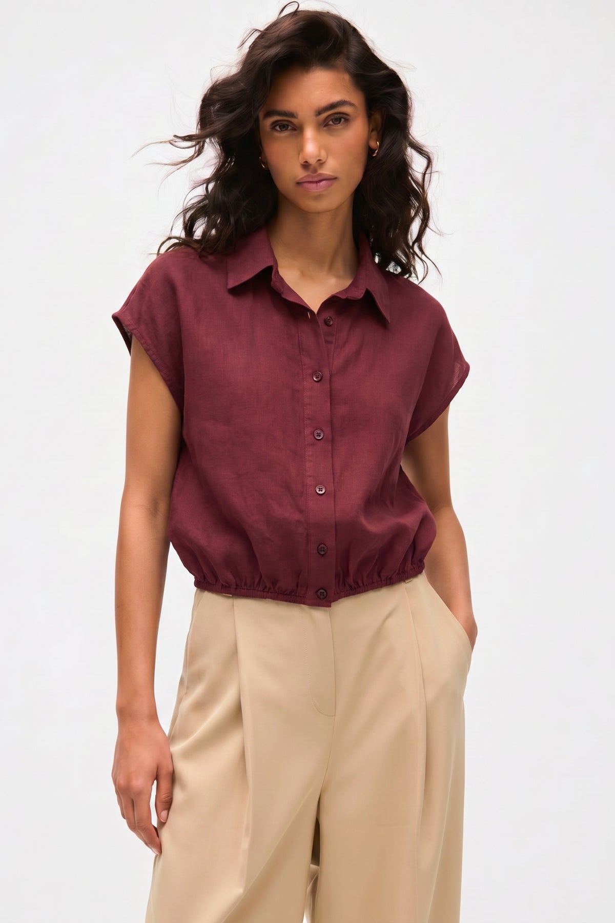 Ethic – Camicia Dre Cropped