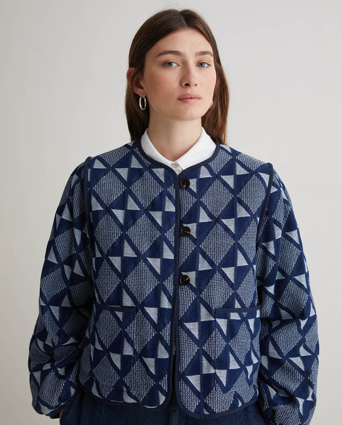 Yerse – Giacca Jacquard