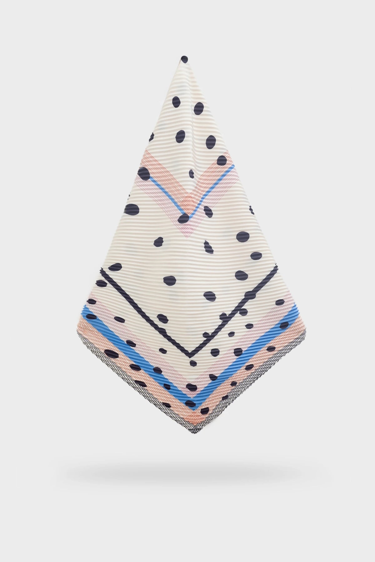 NALÌ – Foulard Pois Plissé