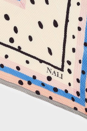 NALÌ – Foulard Pois Plissé