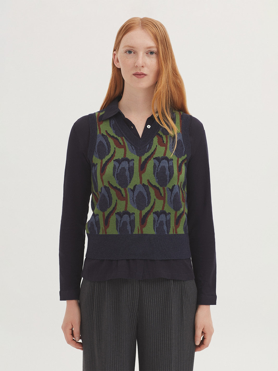 Nice Things – Gilet Jacquard