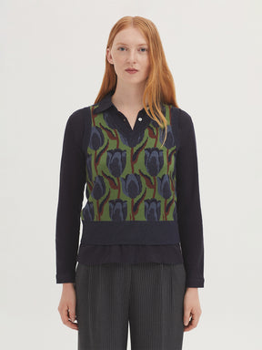 Nice Things – Gilet Jacquard