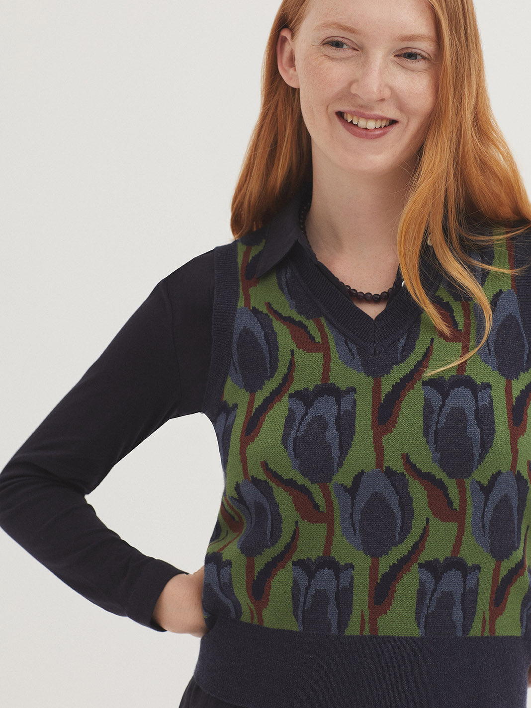 Nice Things – Gilet Jacquard
