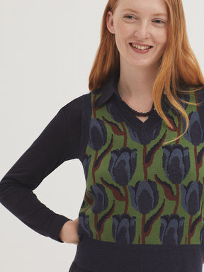 Nice Things – Gilet Jacquard